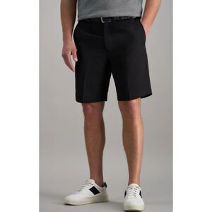 HAGGAR Mens Sz 40 Black Comfort Waist COOL 18 PERFORMANCE Shorts Pockets NEW NWT